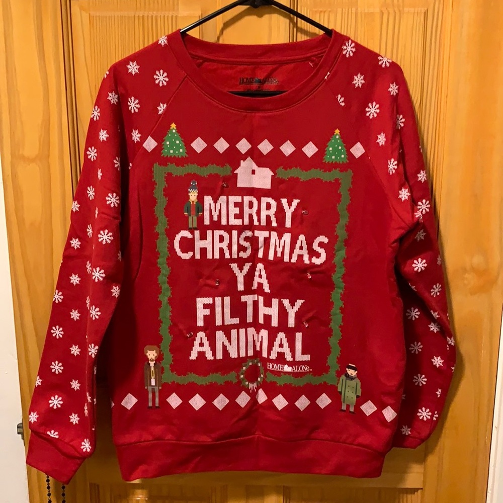 Home alone ugly sweater